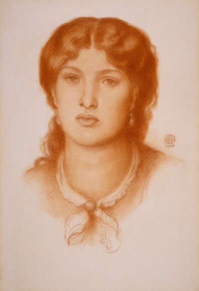 Porträt von Fanny Cornforth von Dante Gabriel Charles Rossetti